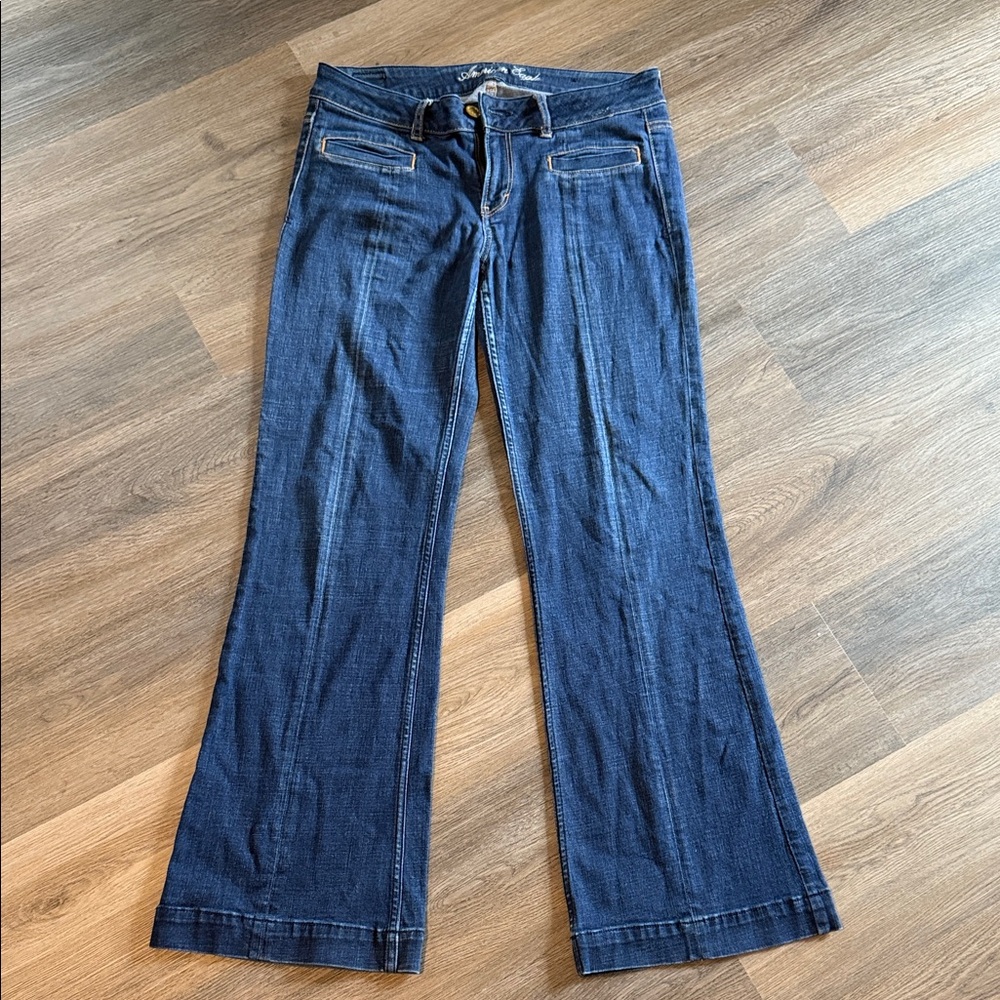 American Eagle Outfitters Dark Blue Flare Jeans